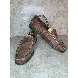 Bass Ashton Vintage Business Career Loafers Men Sz 7.5M Casual Mules Shoes
